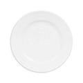 White Rim Salad Plates (Set of 12) S6330