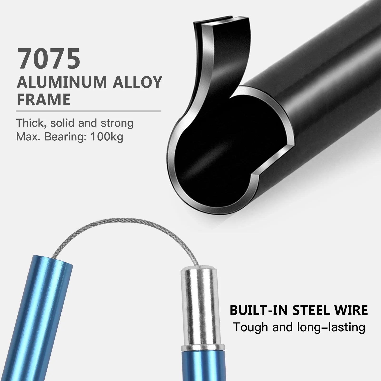 Blue Adjustable Trekking Pole J52587