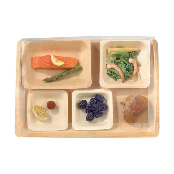 Rectangular Wooden Tray W53665