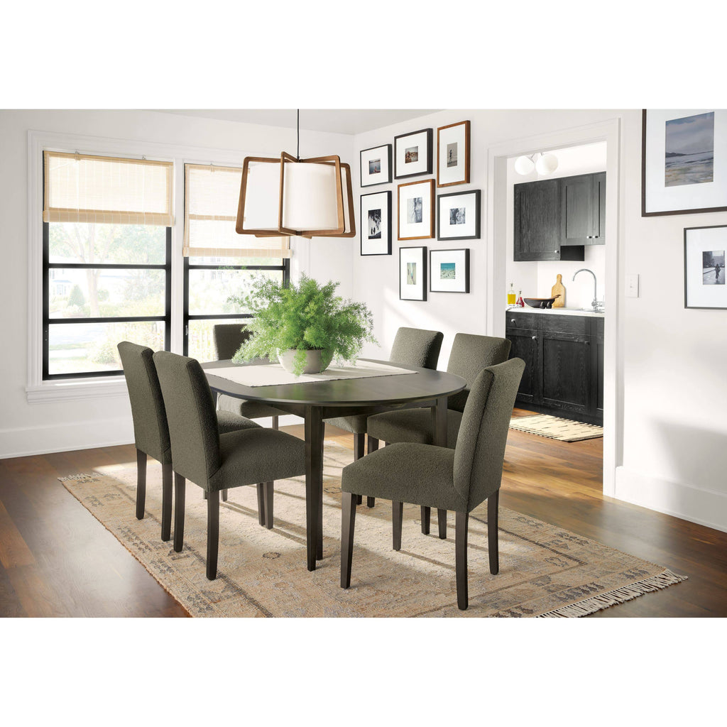Modern Side Chair in Flint Terracotta with Charcoal Legs E99999