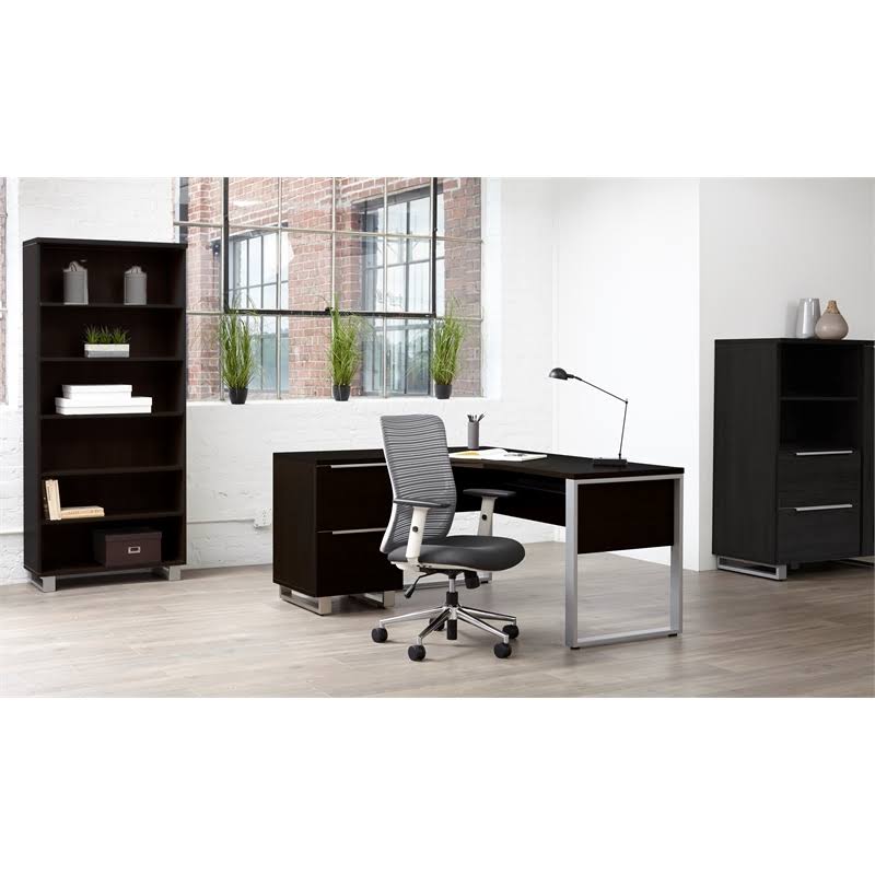2-Drawer File Cabinet Espresso I28882