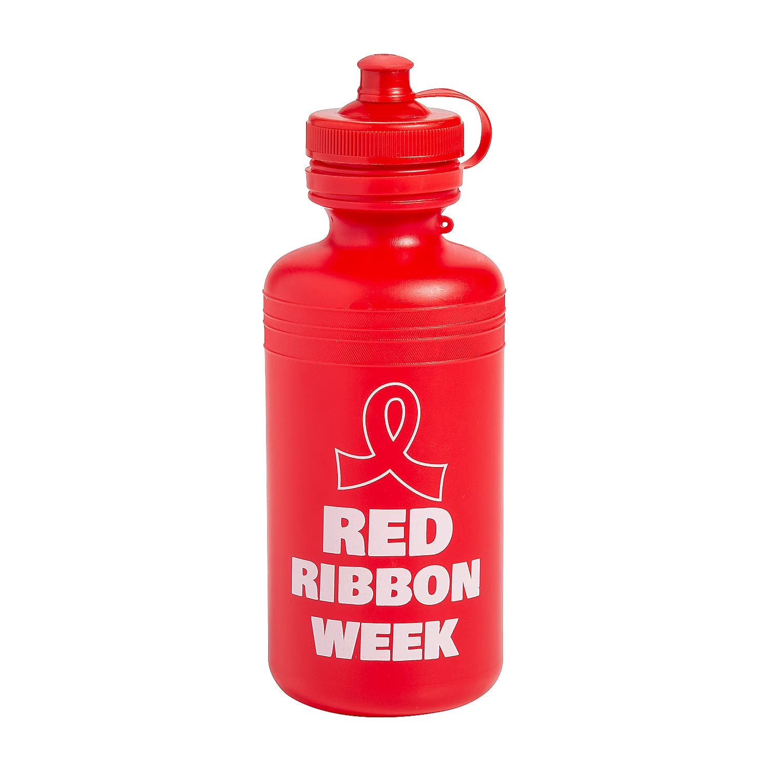 Red BPA-Free Plastic Water Bottles - 12 Ct C84525