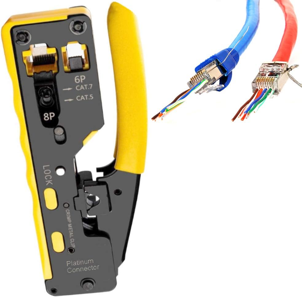 RJ45 Crimper for UTP/FTP Cable Connector Assembly Q3852