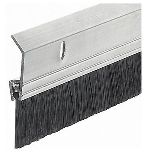 Silver Aluminum Door Sweep C380