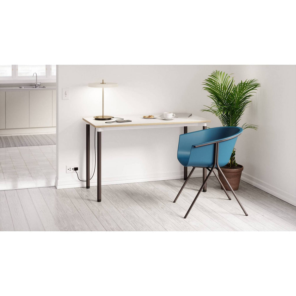 White/Sage Office Desk Z550404