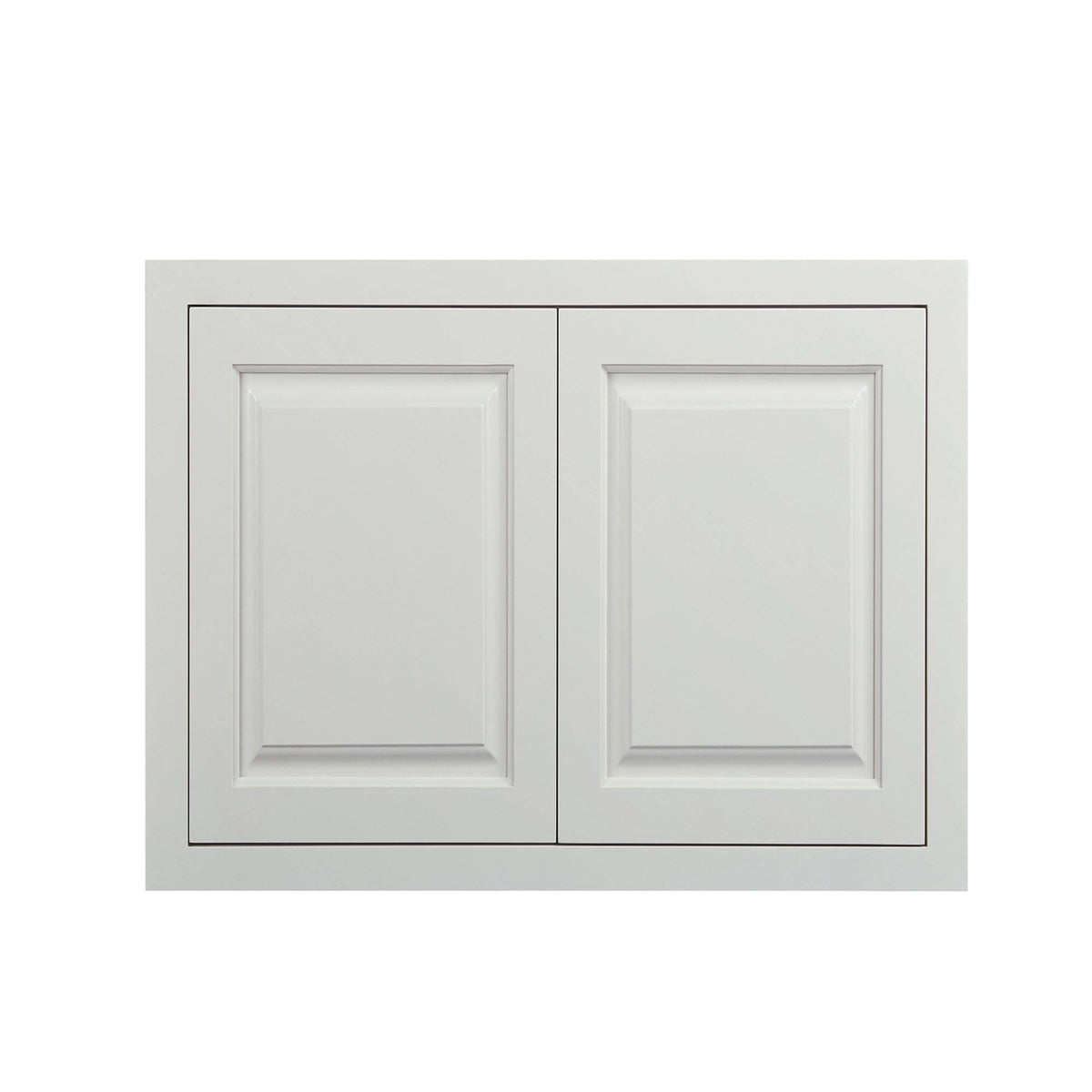 Wide Bridge Vintage White Inset Wall Cabinet - Double Door 12 X4322