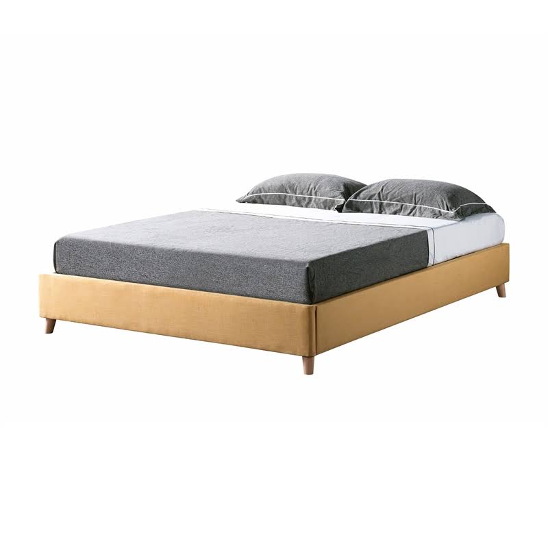 Yellow Wood Full Foundation Bed I35898
