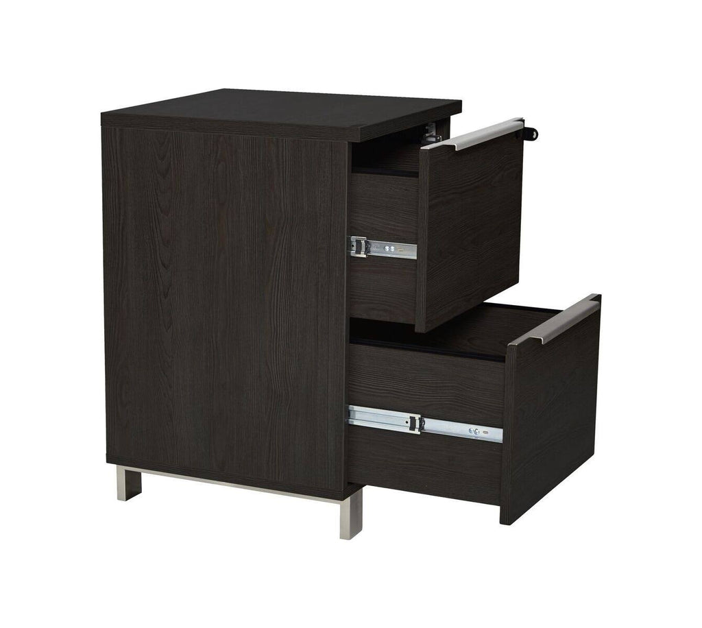2-Drawer File Cabinet Espresso I28882