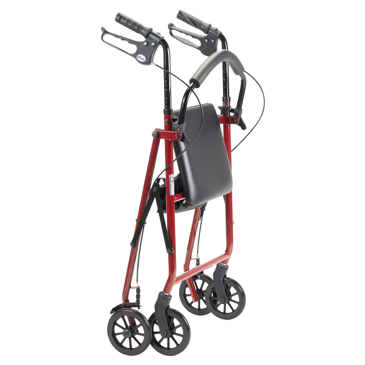 Red Rollator with 6x22 Wheels G2103