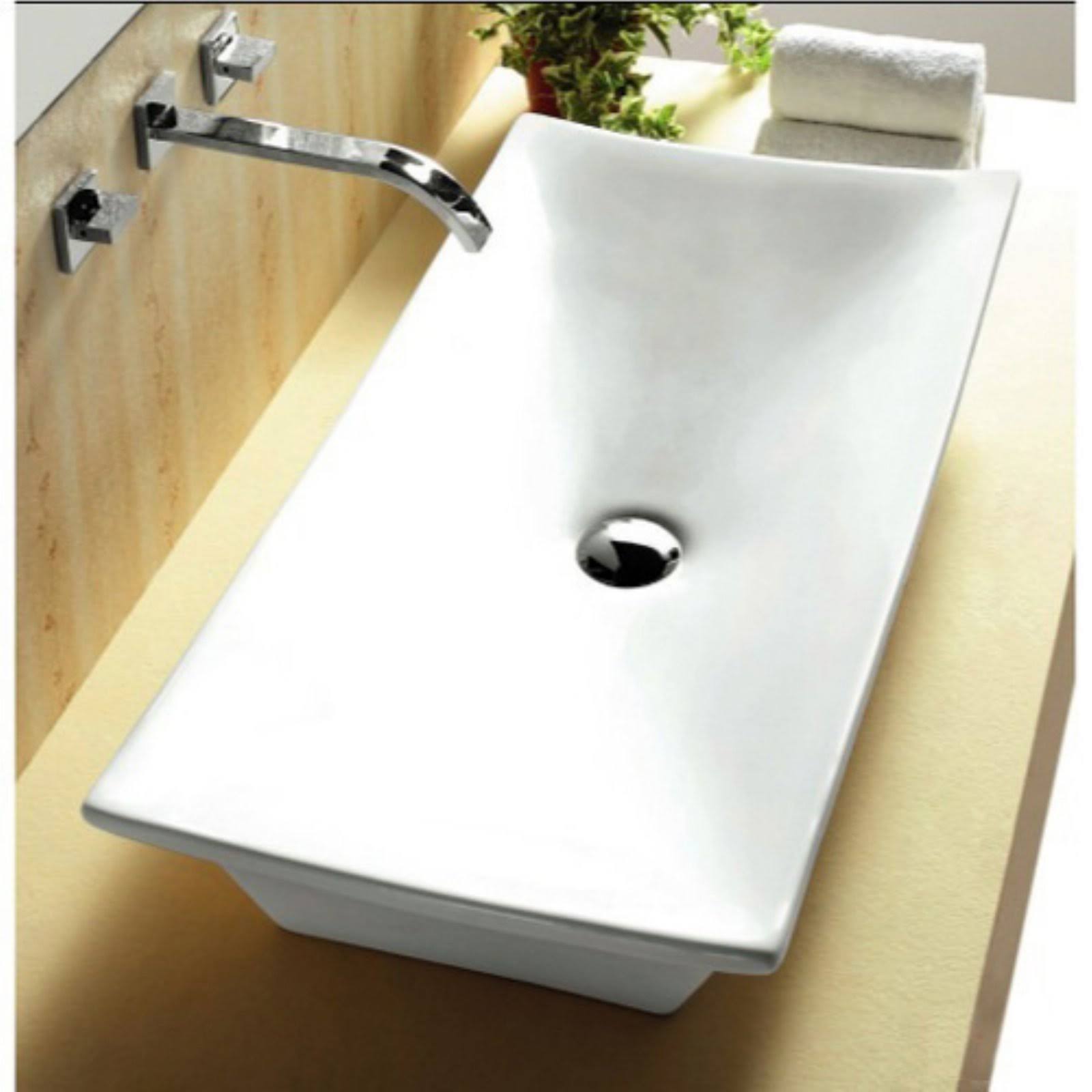 White Bathroom Sink L950023