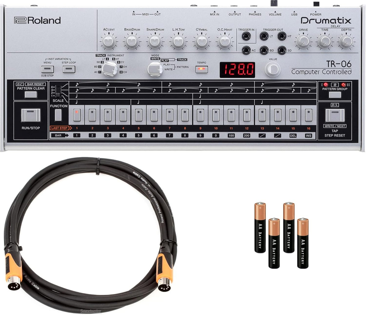 Rhythm Machine Bundle with MIDI Cable R1945