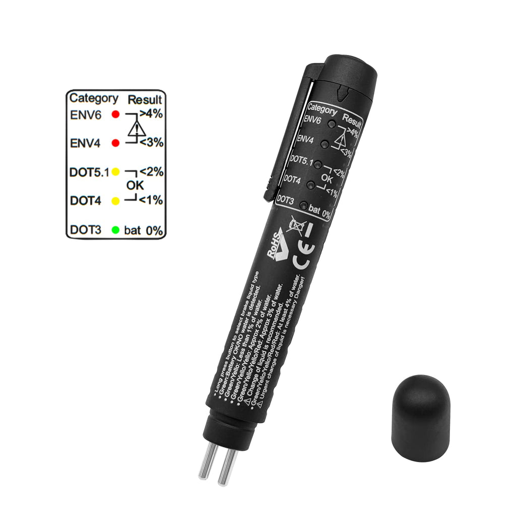 Brake Fluid Tester Pen with 5 LED Indicators C188855