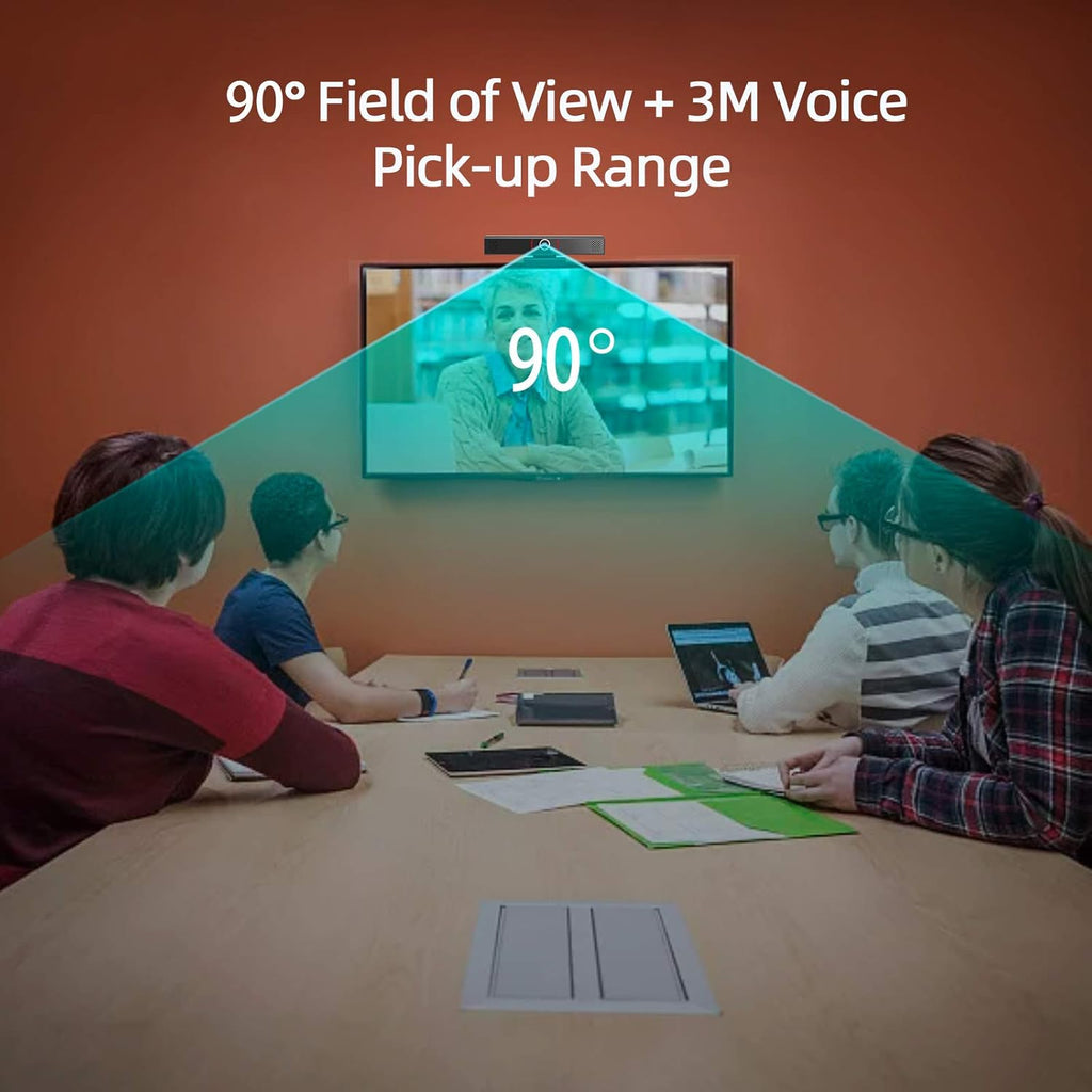 1080p Full HD Webcam with Stereo Microphone and Speaker U4880