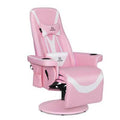 Pink/White PC & Racing Game Chair B404635