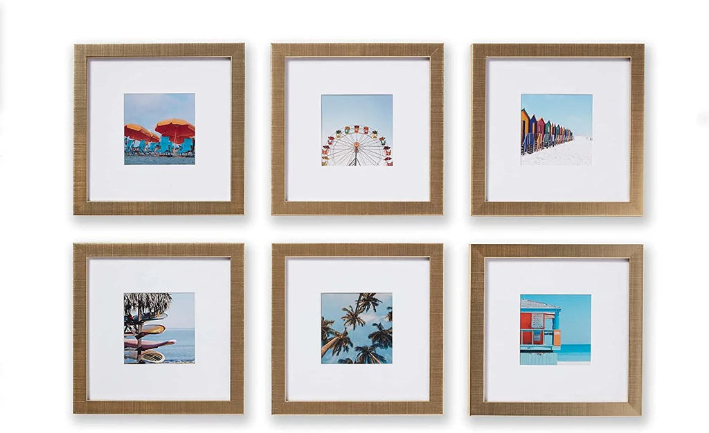 8x8 Matted Square Gallery Picture Frames K9106