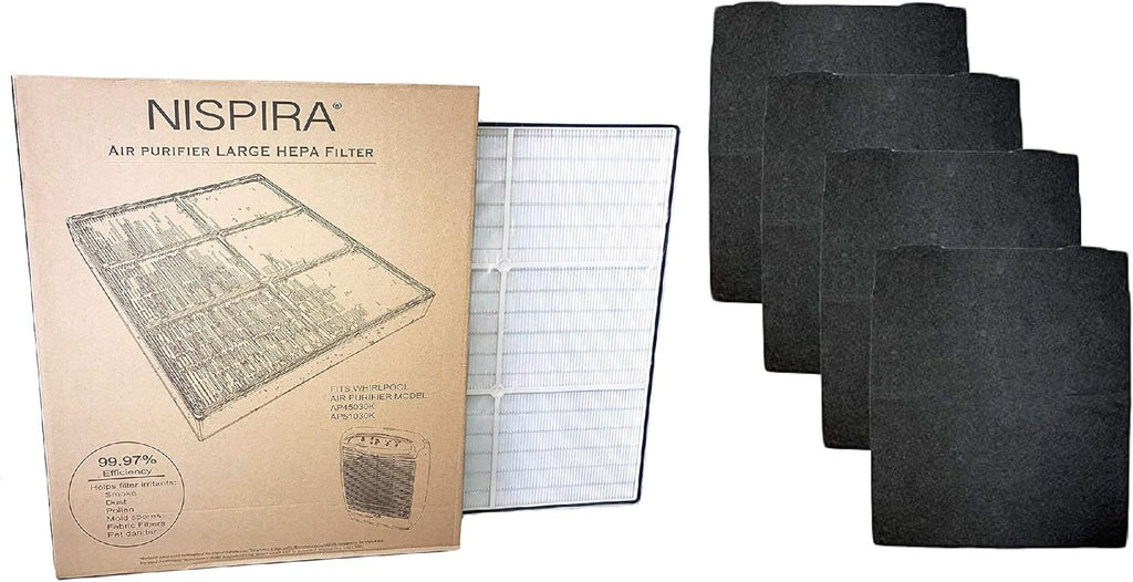 2 Packs True HEPA Carbon Pre Filter Set I5723