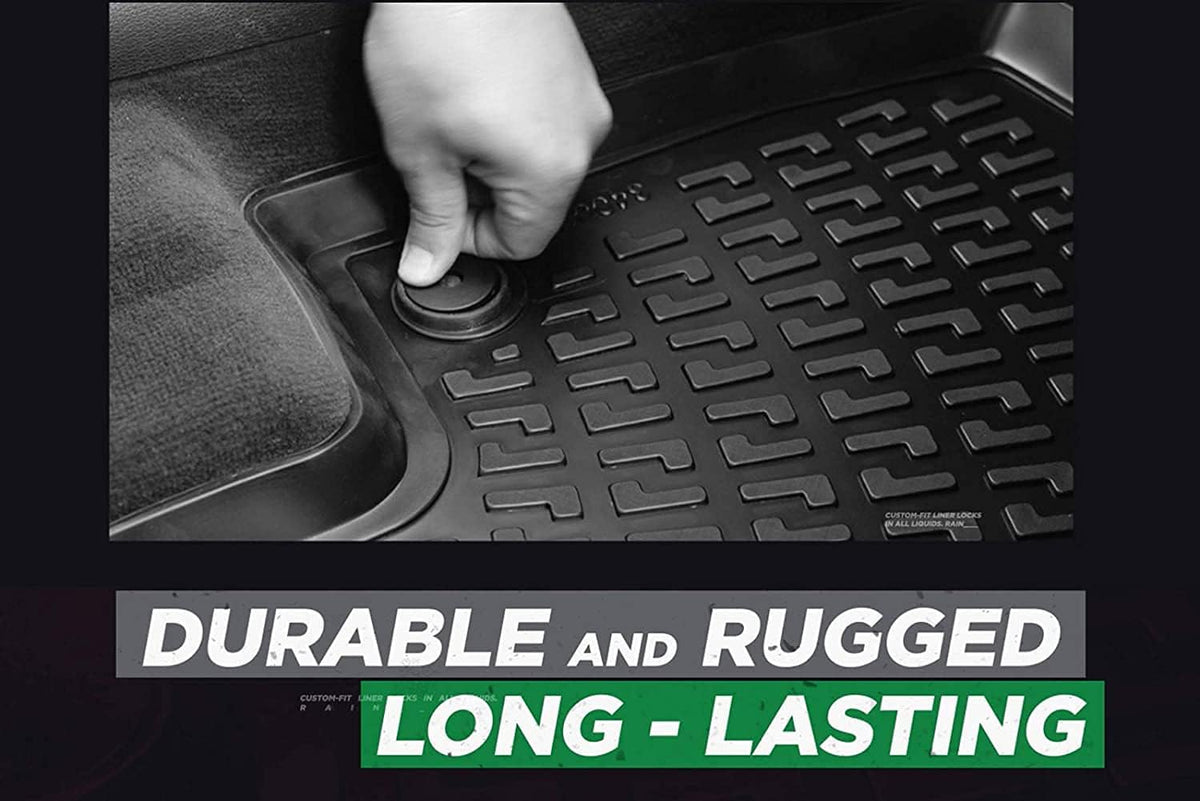 Cargo Liners Compatible with Nissan Rogue Sport, Pack of 2 Q292811