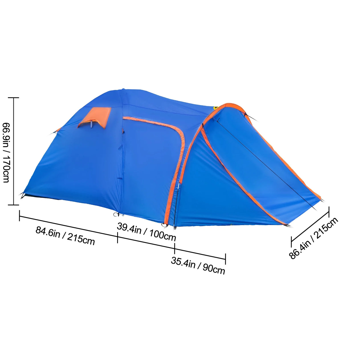 Waterproof Motorcycle Camping Tent with Motorcycle Port N536