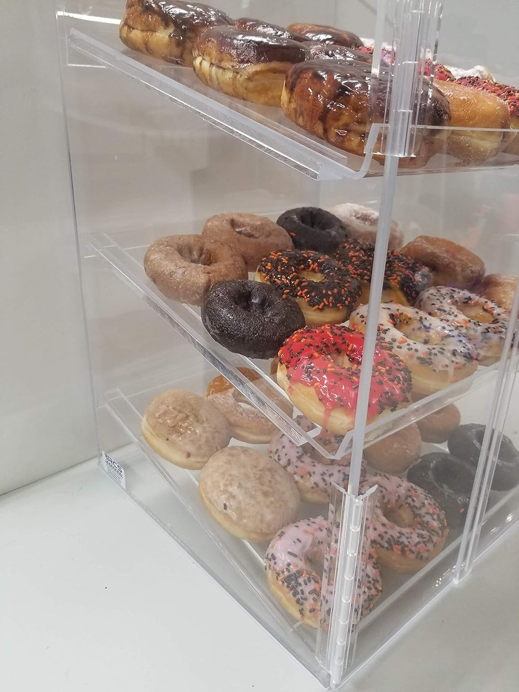 3 trays Pastry Display Case P9728