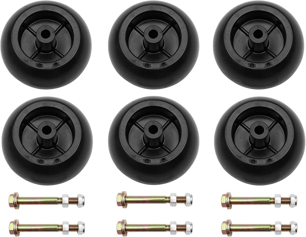 Anti Scalp Deck Wheel Kit Set of 6 Replacement N187
