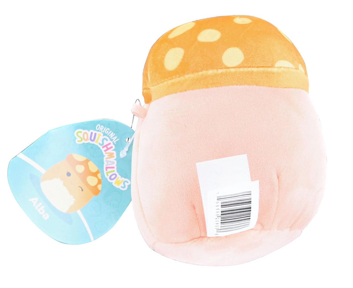 5 Inch Orange Mushroom Plush G5261