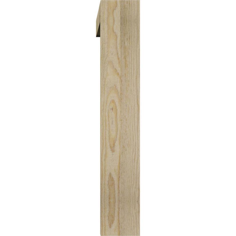 Rough Sawn Douglas Fir Bracket with Offset Brace M843
