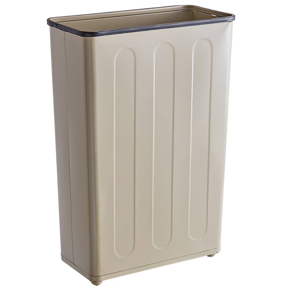 24gal Steel Rectangular Wastebasket M5298