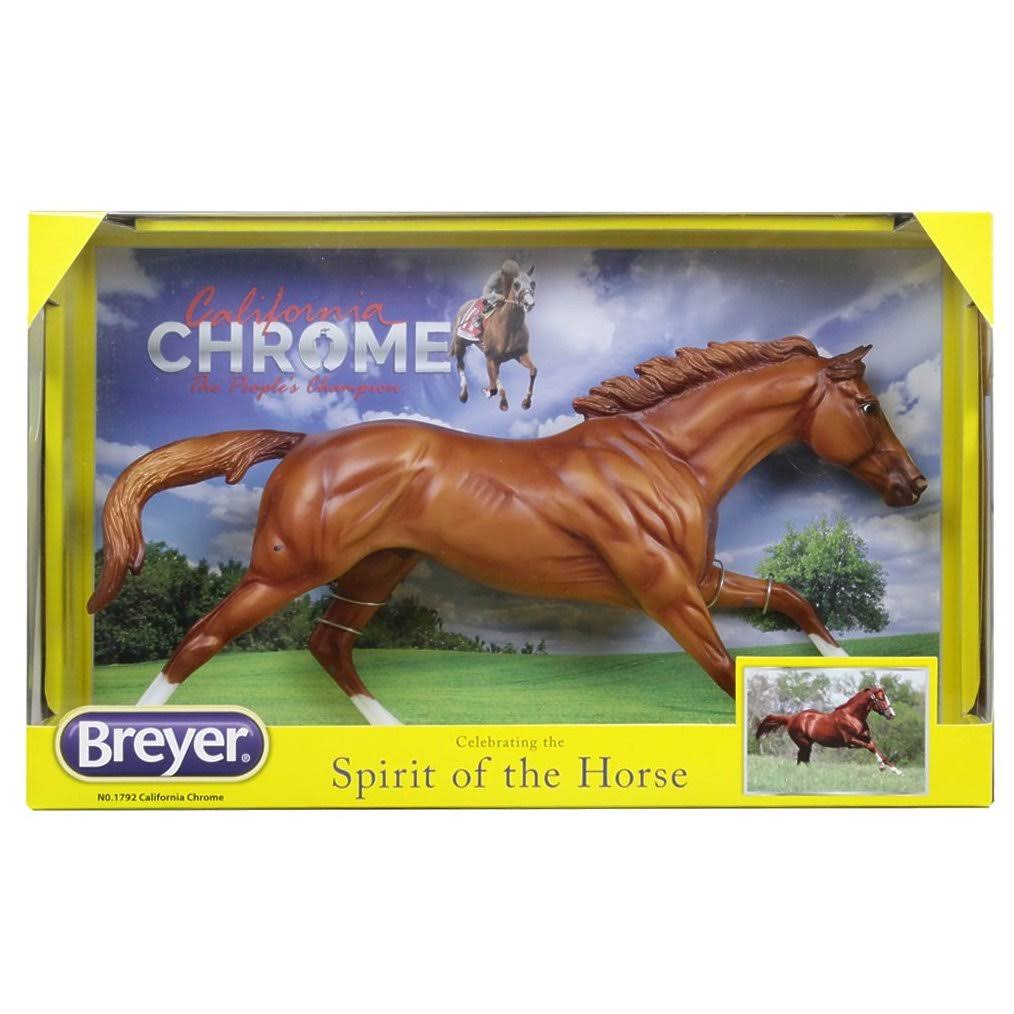 Traditional California Chrome Horse Toy Model C74851