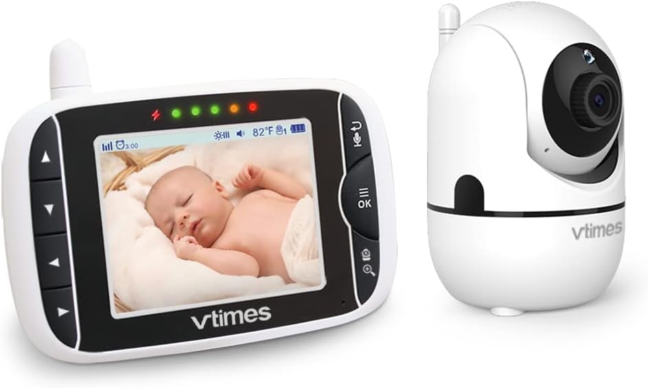 5 LCD Screen Video Baby Monitor with Camera and Audio Z60522