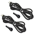 2 Pack Power Cords with Cord Protectors X8989