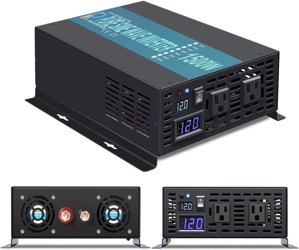 1500W 24V Pure Sine Wave Power Inverter W24769