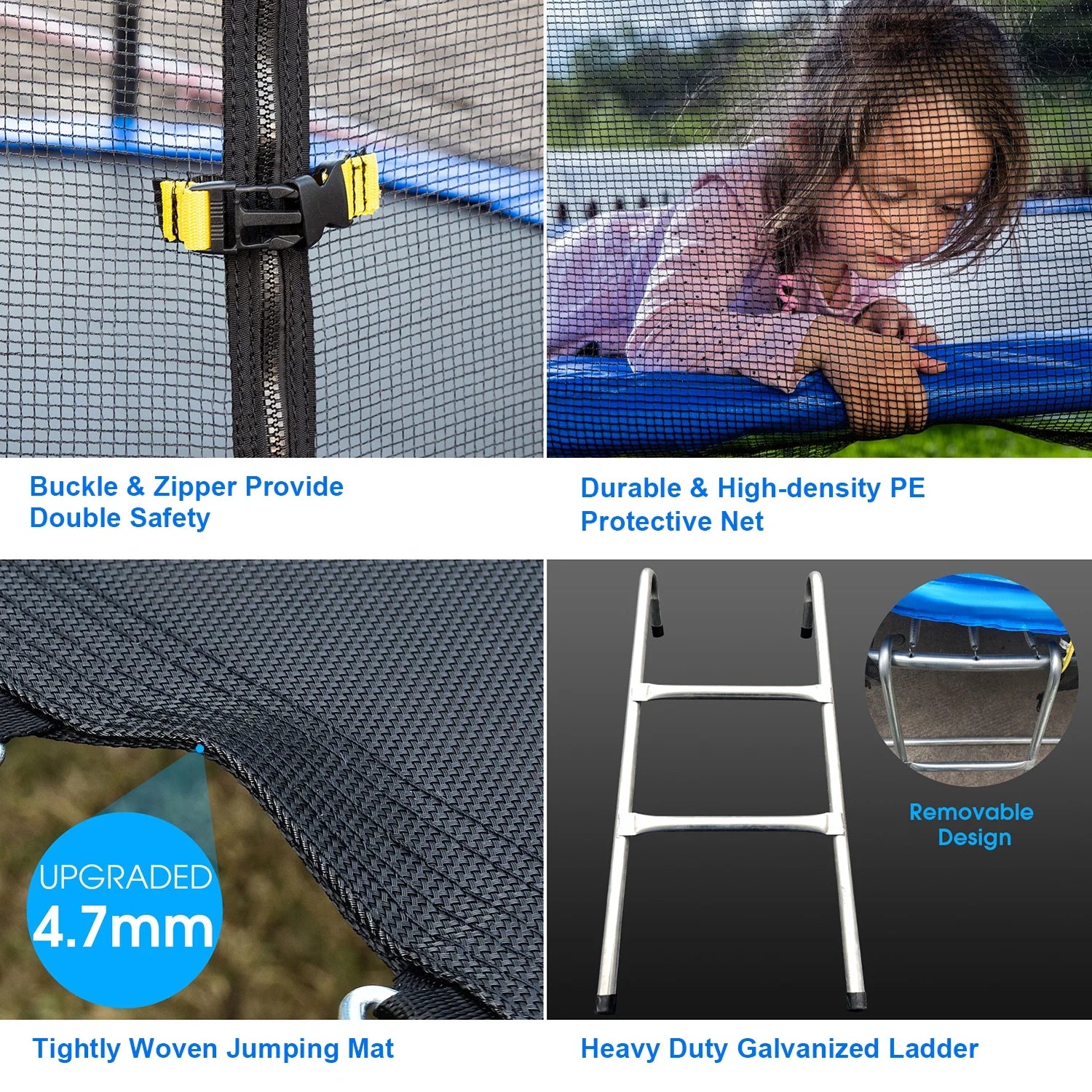 10 ft Trampoline with Enclosure Net R113493