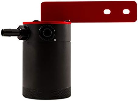 PCV Baffled Oil Catch Can Red K7806
