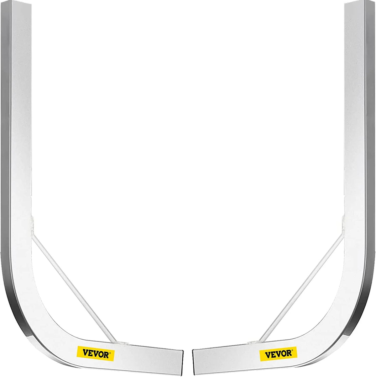 48 in. Steel Boat Trailer Guide-on with White PVC Tube Covers W22074