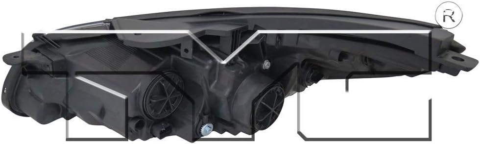 Passenger Side Halogen Headlight for Hyundai Sonata 2015 2016 2017 X627060
