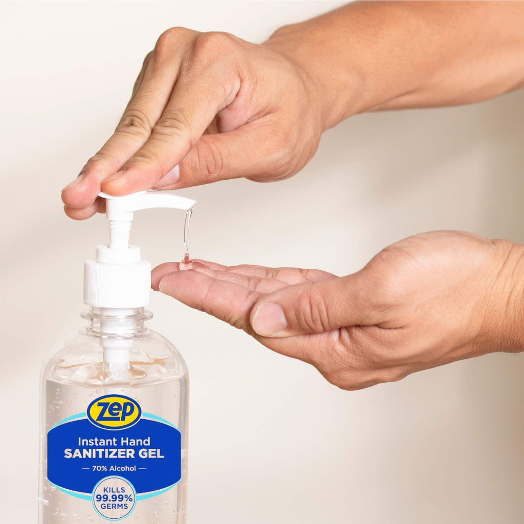 Instant Hand Sanitizer Gel 70% Alcohol 1 gallon Case of 4 L4841