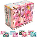 Deluxe Hanging File Folder Kit with Metal Hanging Basket, 12 Hanging Folders, 24 File Folders, Letter Size D1519