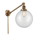 Brushed Brass Swing Arm Lamp Y346