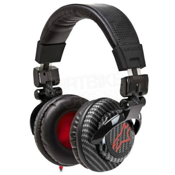 Over-Ear Carbon Fiber DJ Headphones J38465