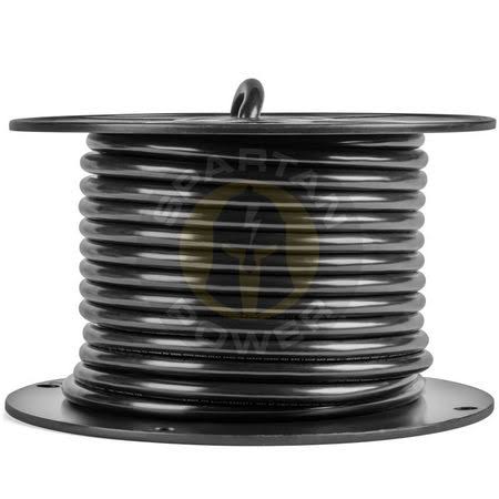 50 Feet Black 4 AWG Battery Cable V42432