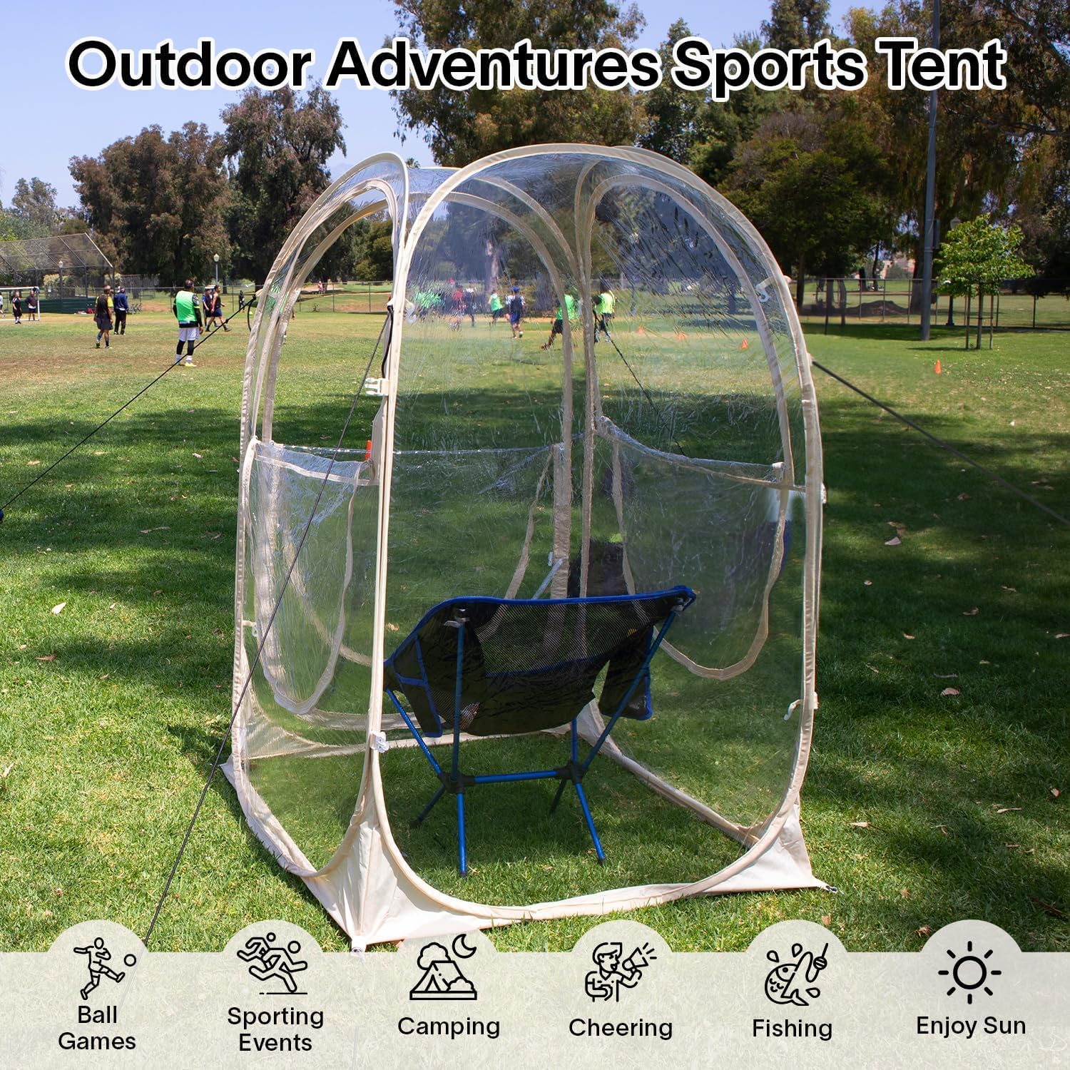 Clear Outdoor Bubble Tent J49422