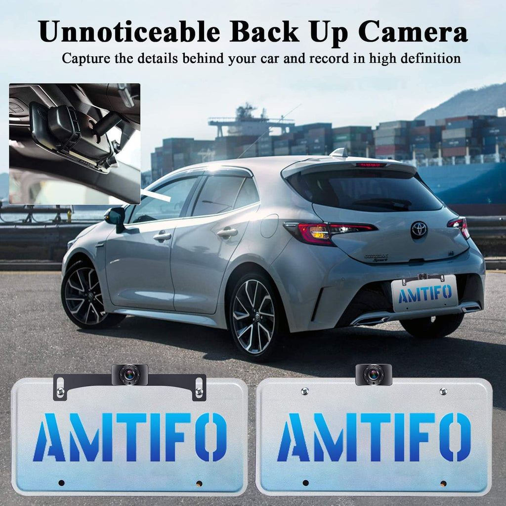 4.3'' HD 1080P License Plate Rear View Camera W675628