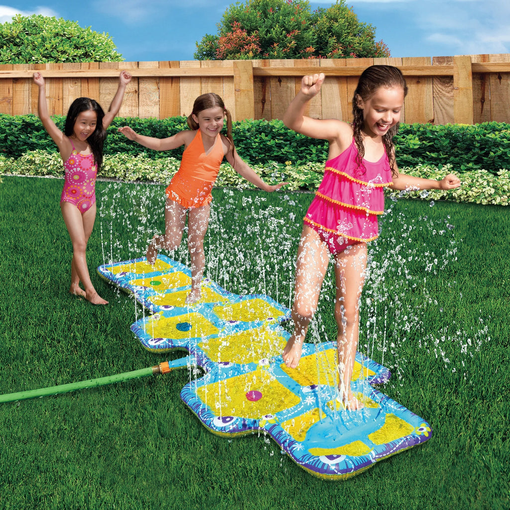 Hopscotch Sprinkler Game with No-Slip Surface C222035