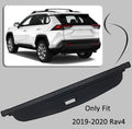 Cargo Cover Retractable Trunk Shade (Black) Pack of 2 W719