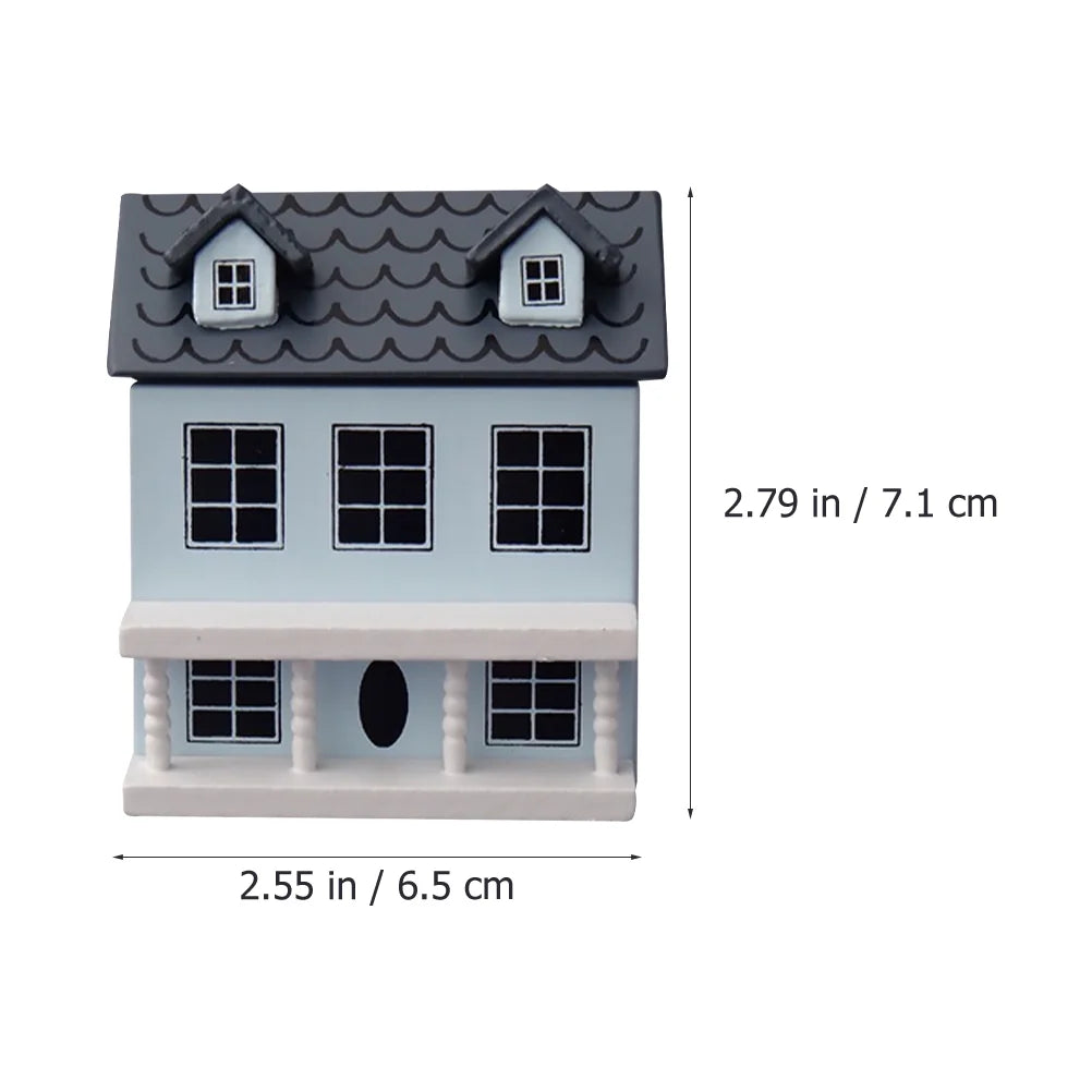Rustic Wooden Dollhouse Ornament X15902