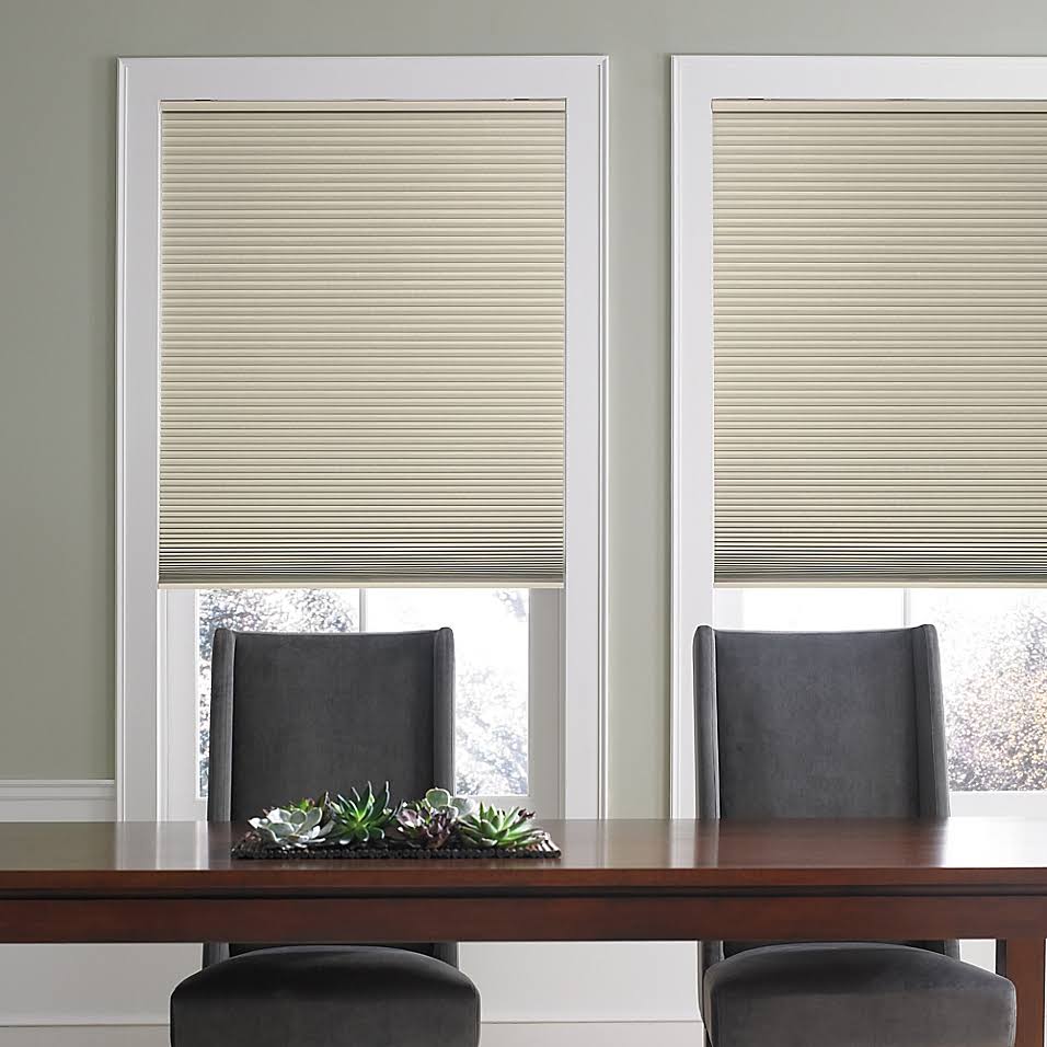 Cordless Blackout Cellular Shade in Sand B602918
