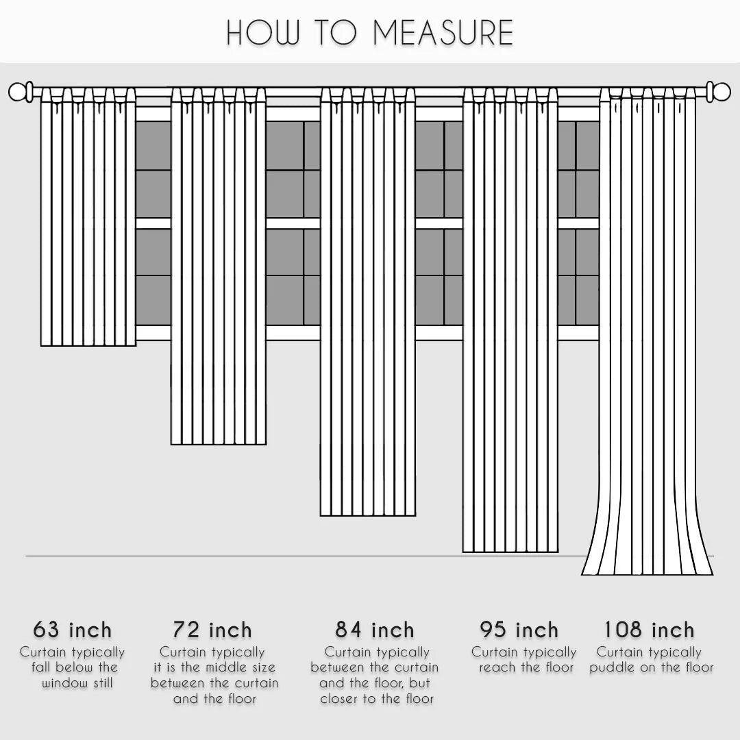 Room Darkening Single Curtain Panel 52"Wx63"L Z627