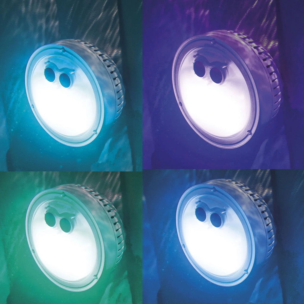Inflatable 6 Person Hot Tub with Battery LED Light W1379