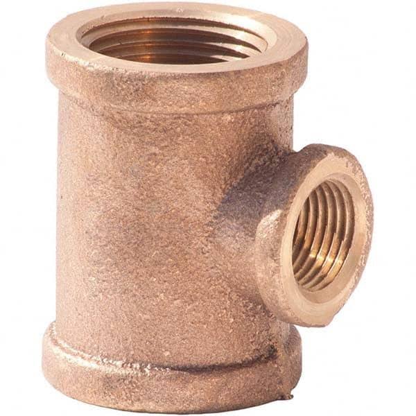 Brass Lead Free Reducing Tee NPT Female, Pkg Qty 10 Z9732