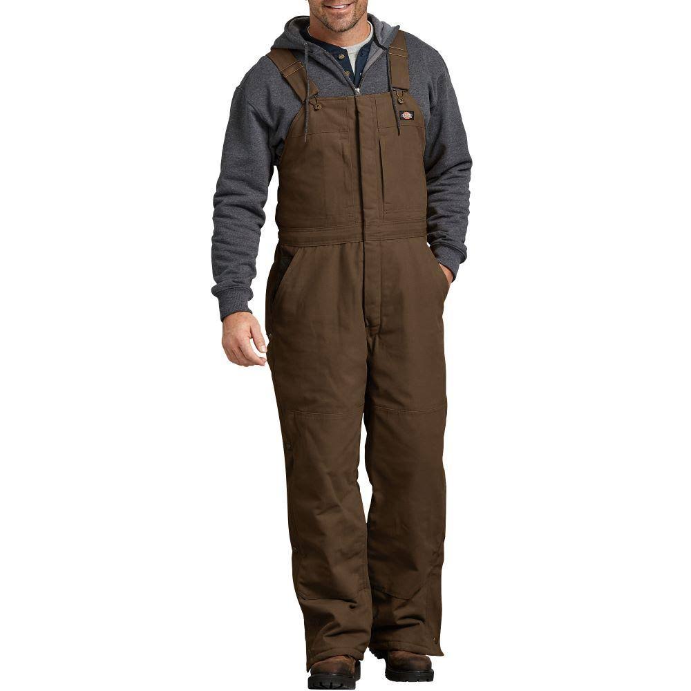 Timber Brown Insulated Sanded Duck Bibs E720687